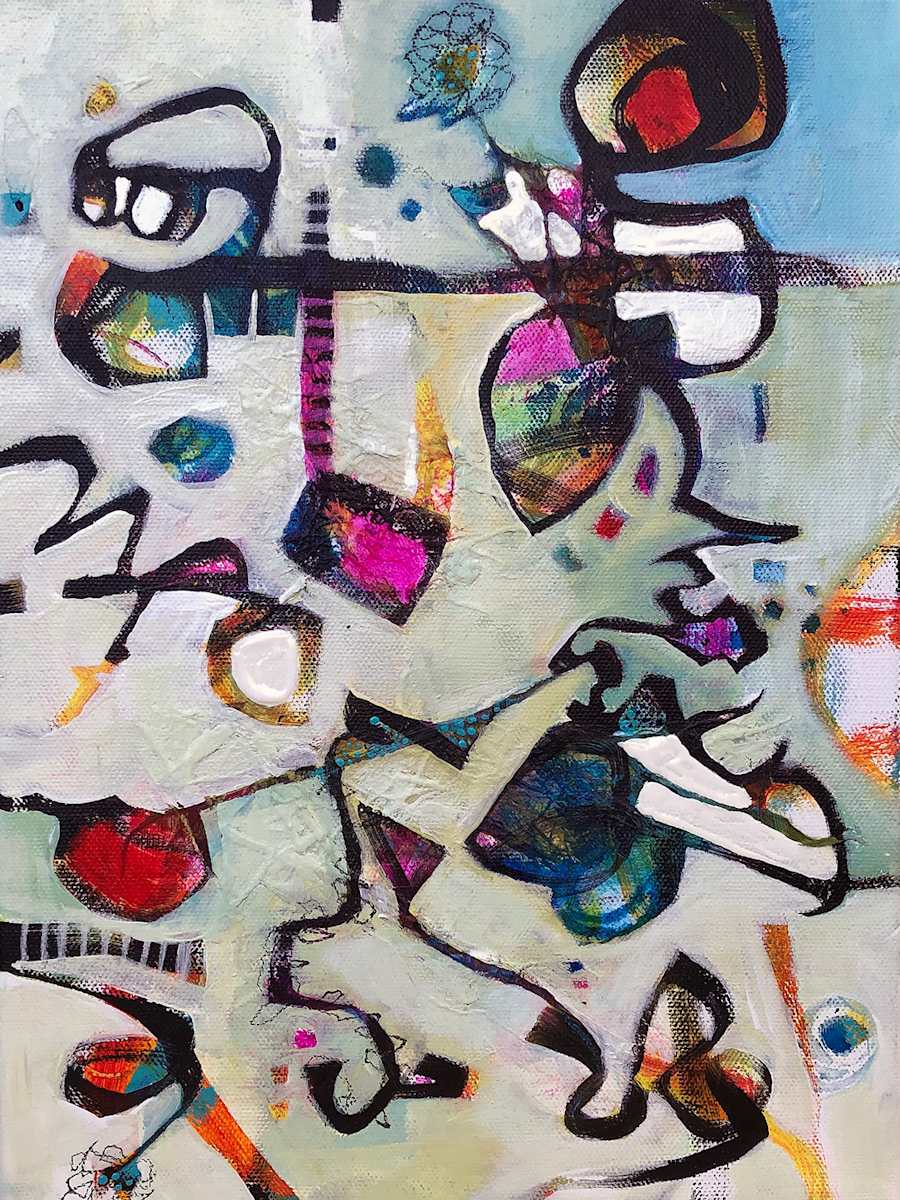 DRAWING THE LINE 4 by Dana Brock 