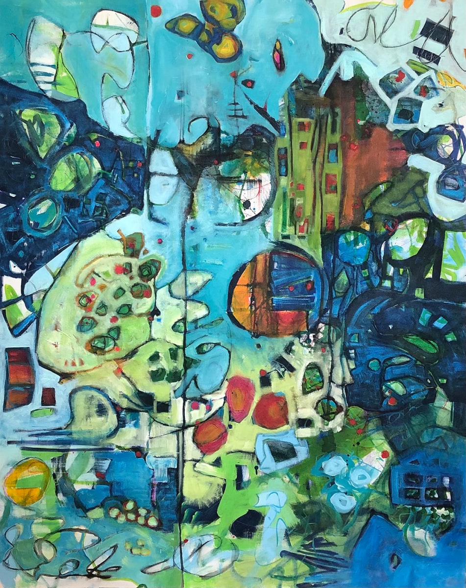 CASAMASSIMA (The Blue City) by Dana Brock 