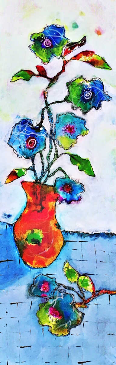 CUT FLOWERS by Dana Brock, Image 1.