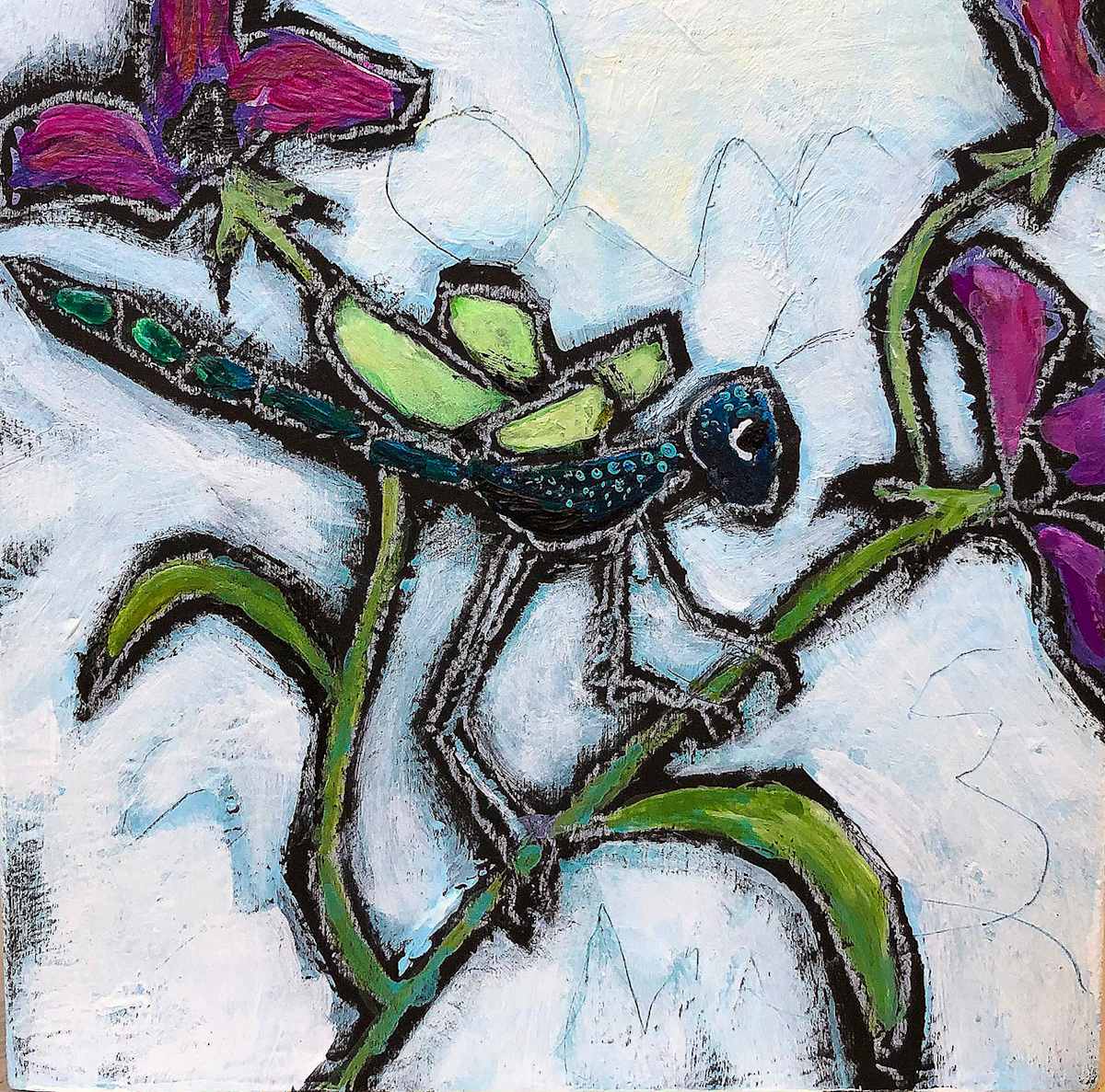 THROUGH DRAGONFLY EYES by Dana Brock 