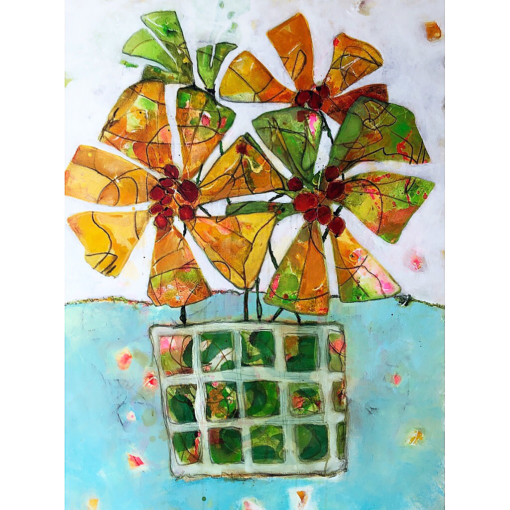 FLOWER WILD #2 by Dana Brock 