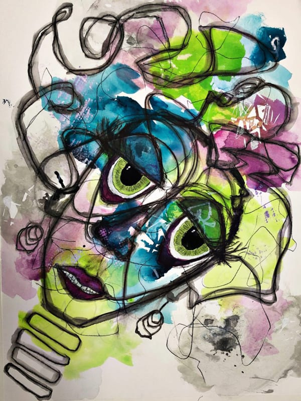 HER SOULFUL EYES by Dana Brock 