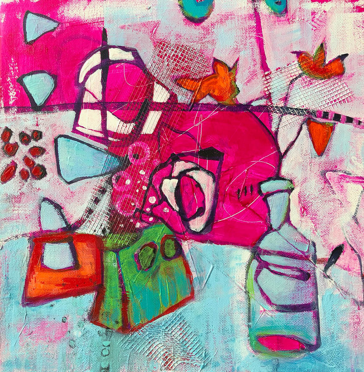 HOT PINK HAPPENINGS by Dana Brock 
