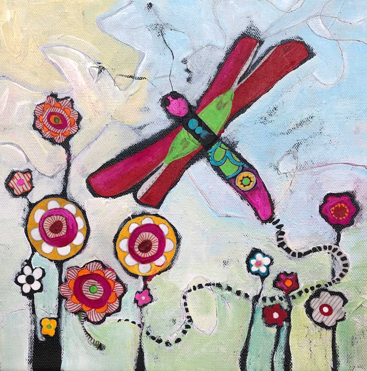 Dragonfly Dreaming 2 by Dana Brock 