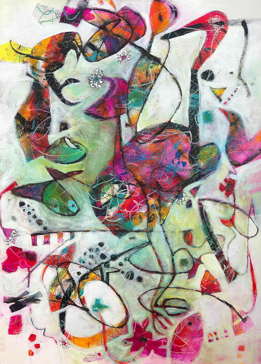 MIND ON FISHIN' by Dana Brock 