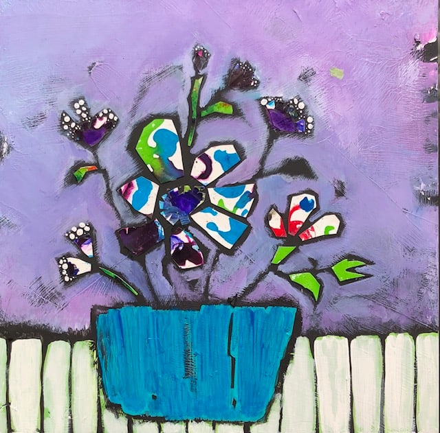 NOT A WALLFLOWER #16 by Dana Brock 