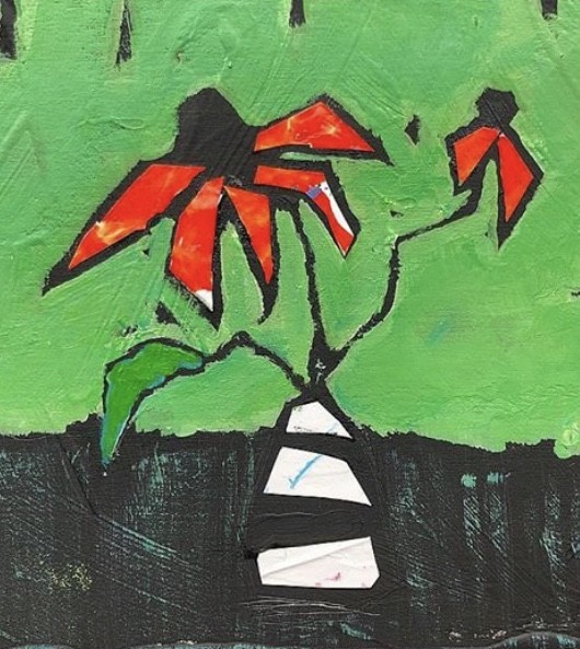 NOT A WALLFLOWER #17 by Dana Brock 