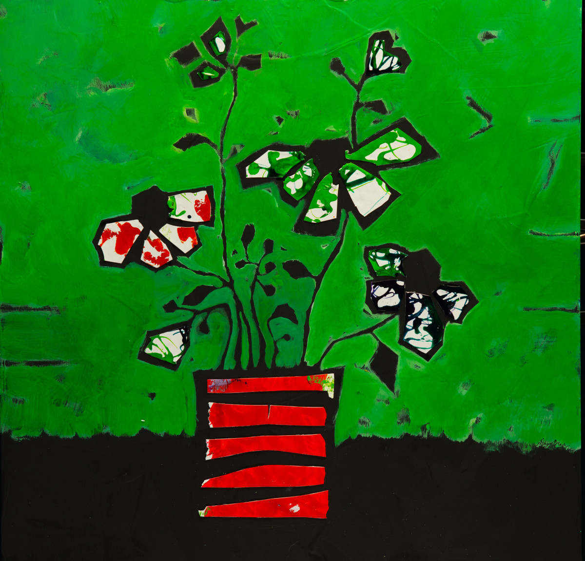 NOT A WALLFLOWER  #20 by Dana Brock 