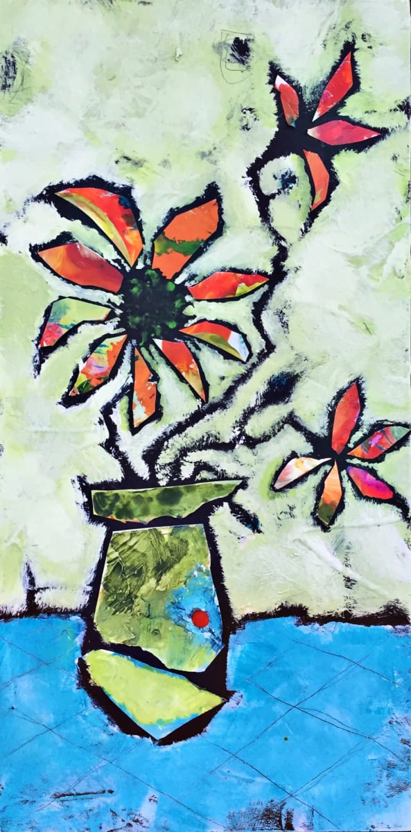 NOT A WALLFLOWER #2 by Dana Brock 