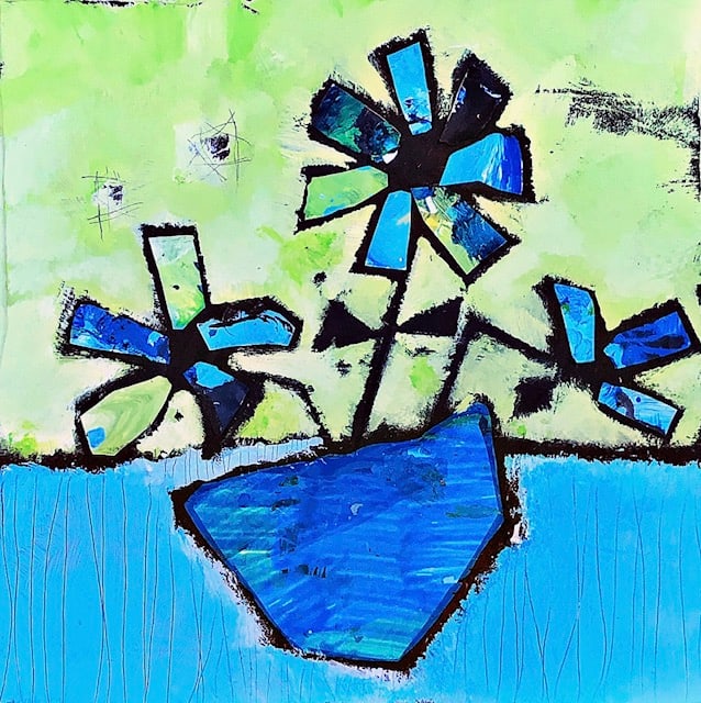 NOT A WALLFLOWER #6 by Dana Brock 