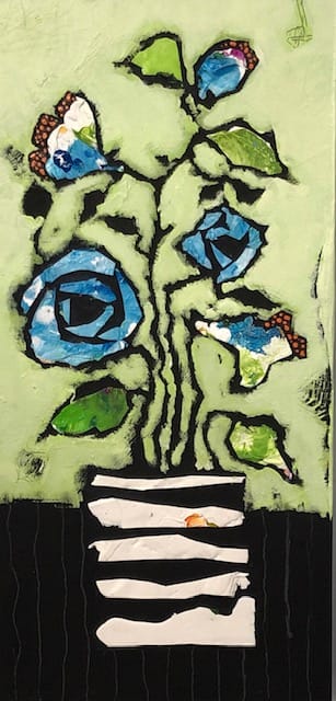 NOT A WALLFLOWER #9 by Dana Brock, Image 1.