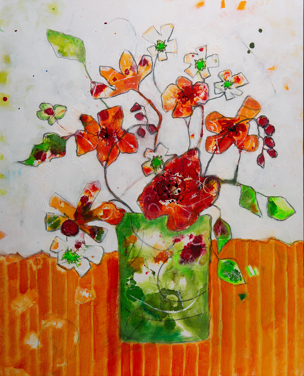 SUMMERS BLOOMS by Dana Brock 