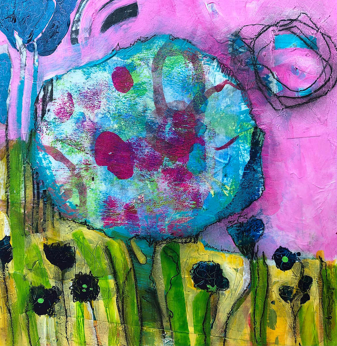 THE LANGUAGE OF TREES 11 by Dana Brock 