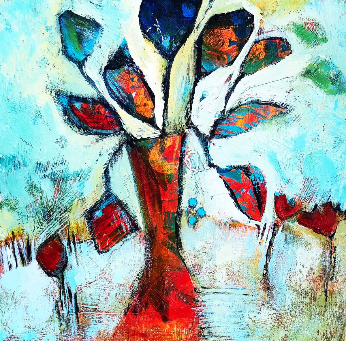 The Language of Trees  2 by Dana Brock 