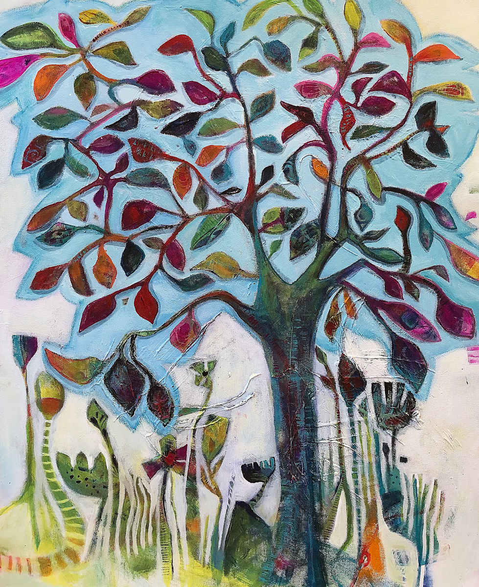 THE LANGUAGE OF TREES 9 by Dana Brock 