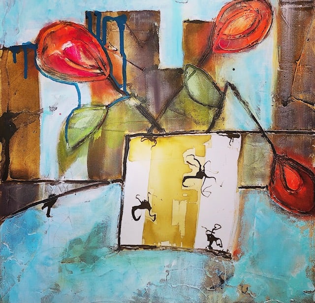 WINDOW VIEW #2 by Dana Brock 