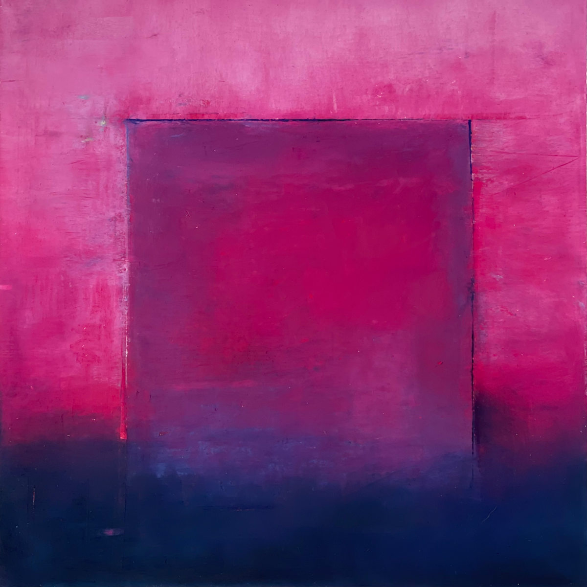 Wind the Clock - Fuchsia by Amy Bernhardt 
