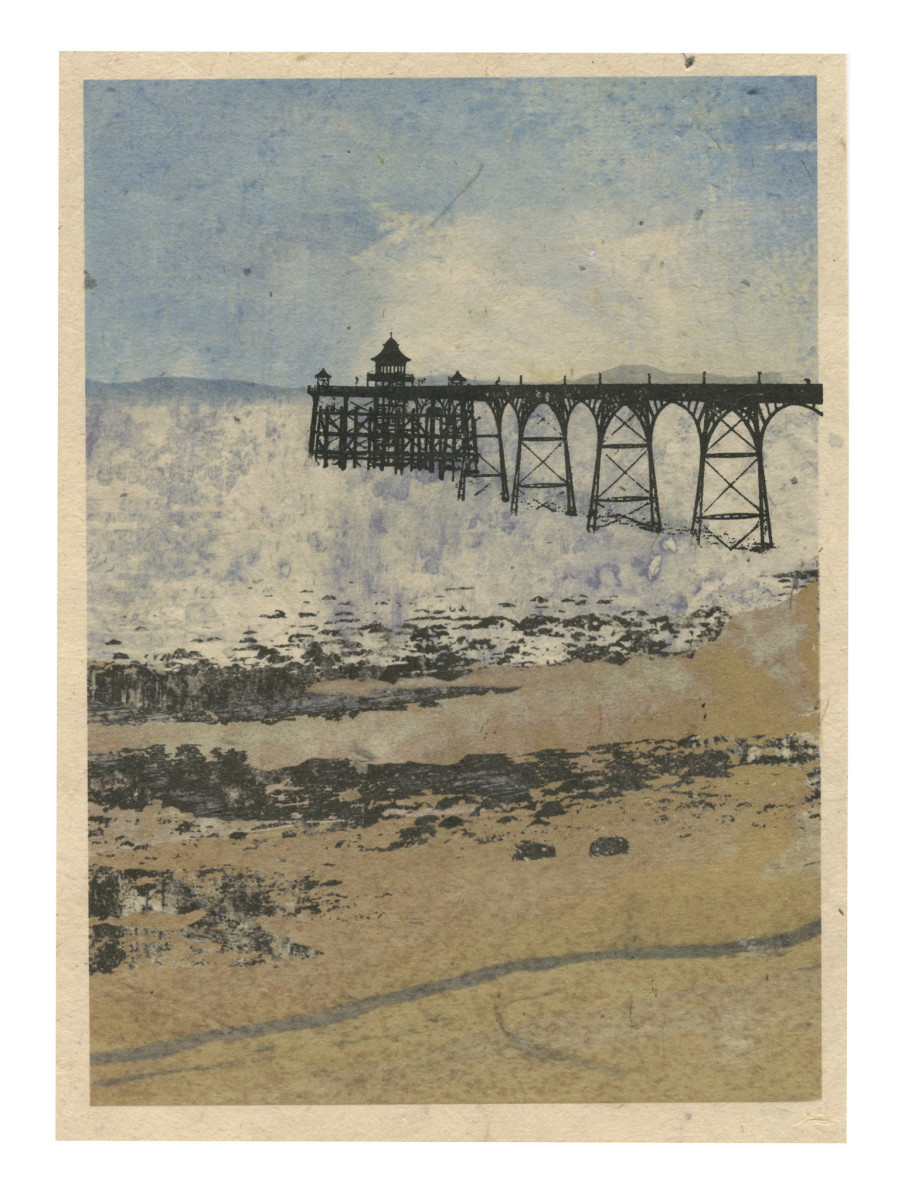 Clevedon Pier by Kate Watkins 