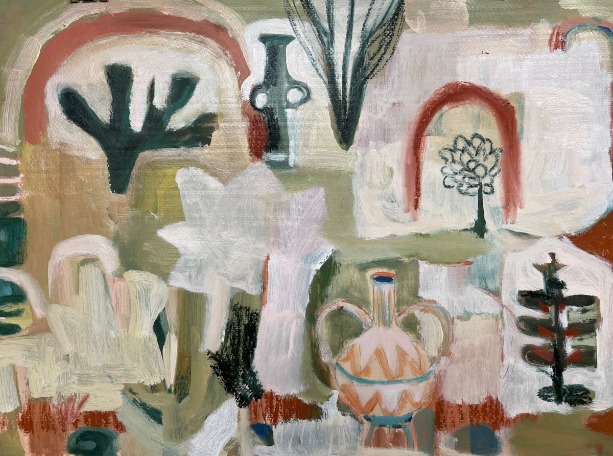 Garden at Rafina by Dana Finch 