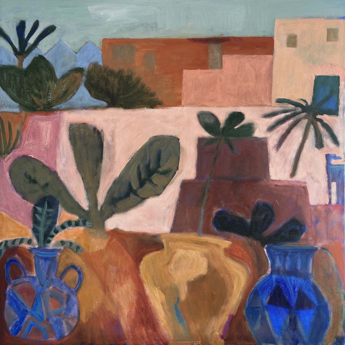 Yucatan Courtyard by Dana Finch, Image 1.
