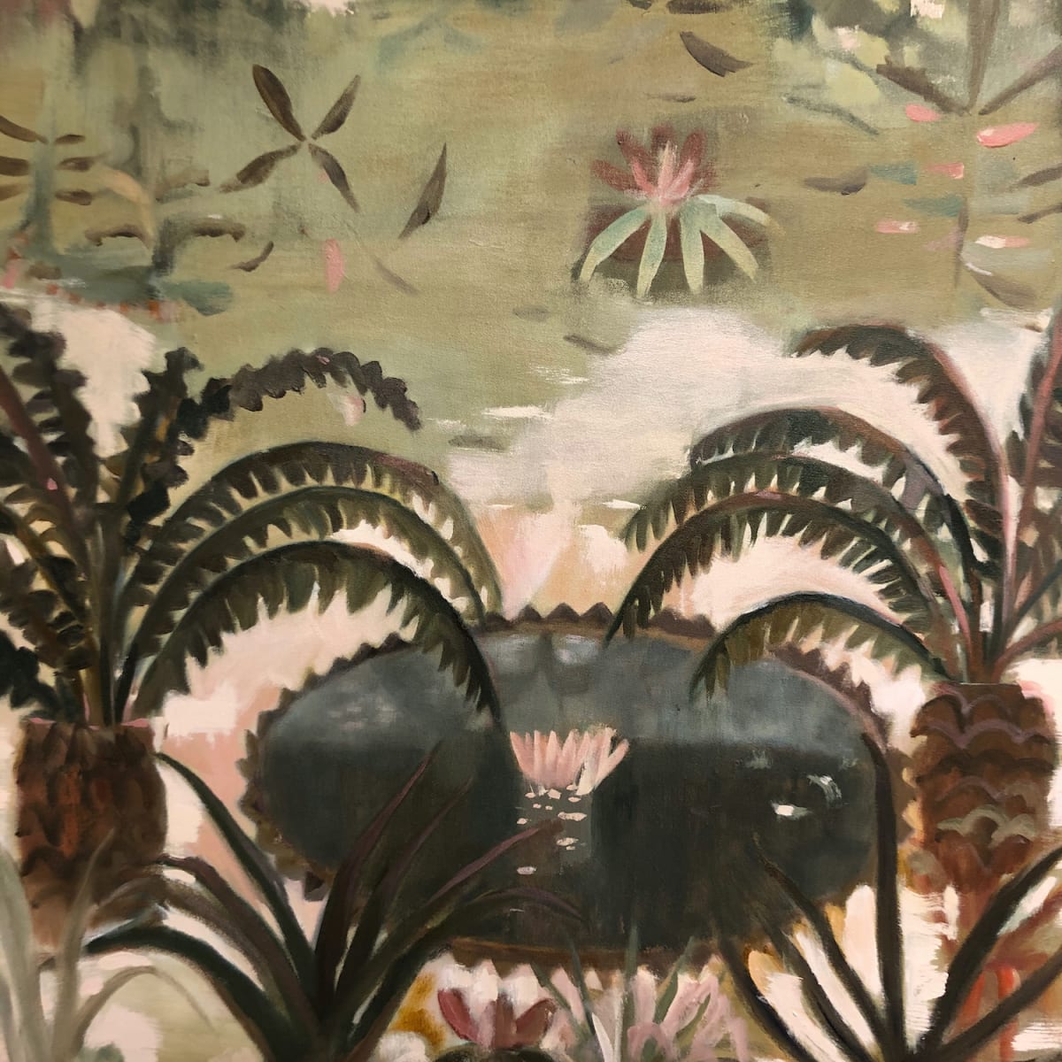 Palm pool by Dana Finch 