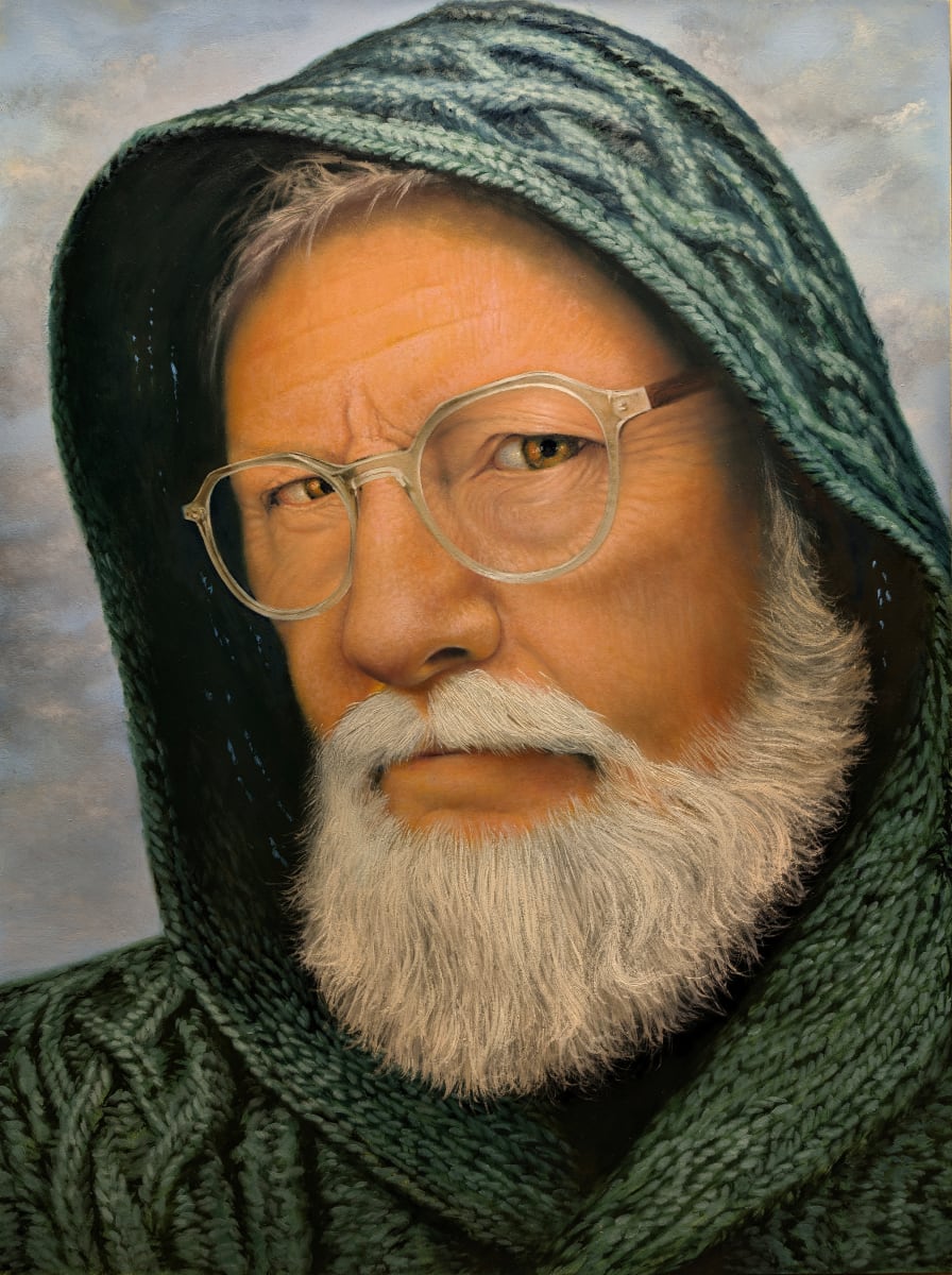 Self Portrait 2024 by Alan Kindler 