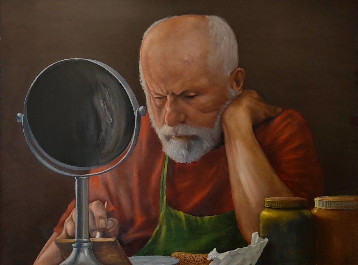 Steve, the Potter by Alan Kindler, Image 1.