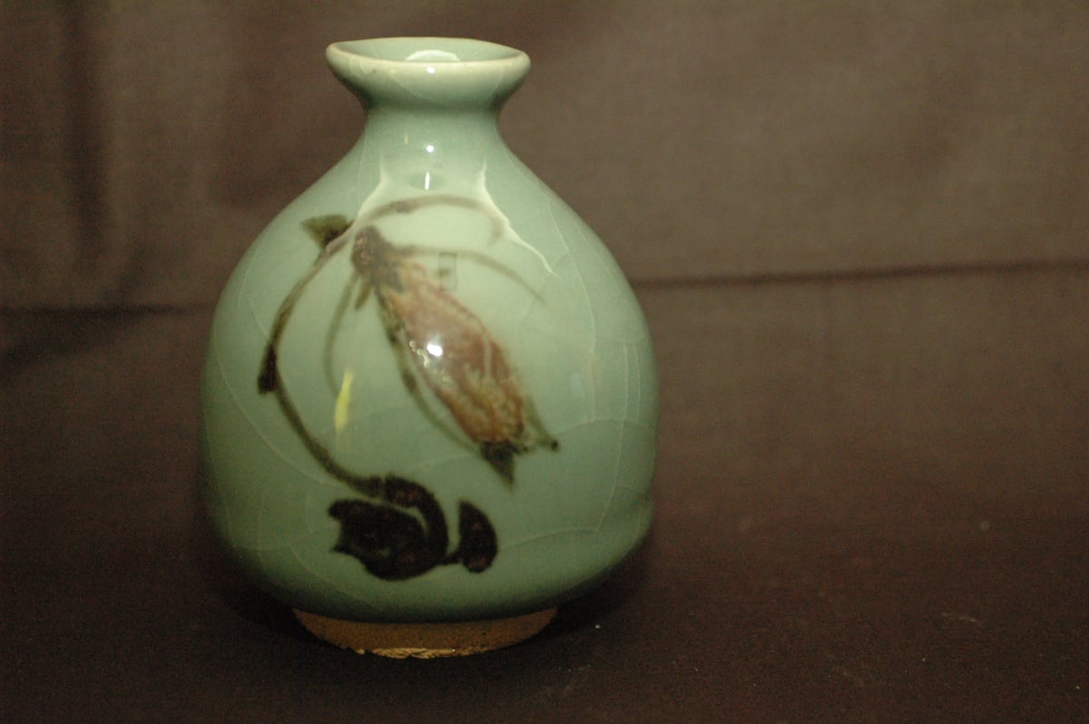 Tetsu-yū 鉄釉 Seiji 青瓷 by Tamura Koichi 田村耕一  LNT (1918-1987), Image 3.