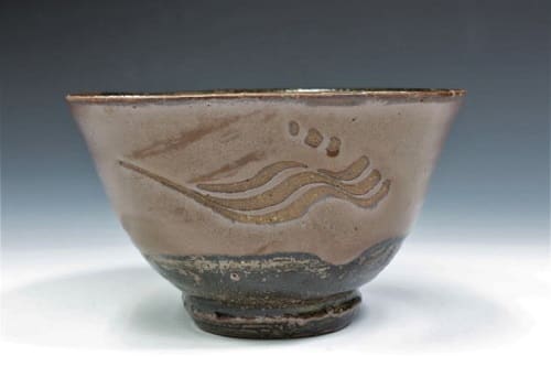 Tetsu-yu 鉄釉 by Kawai Kanjiro 河井寛次郎 (1890-1966), Image 10.