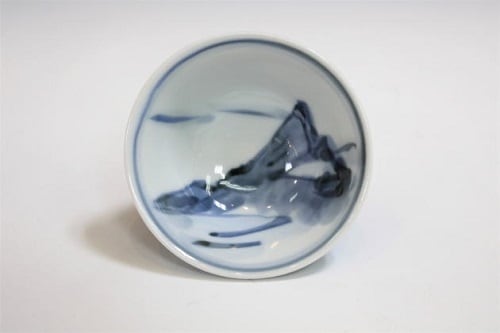 Sometsuke 染付 by Kondō Yuzo 近藤悠三 LNT (1902-1985)   , Image 7.