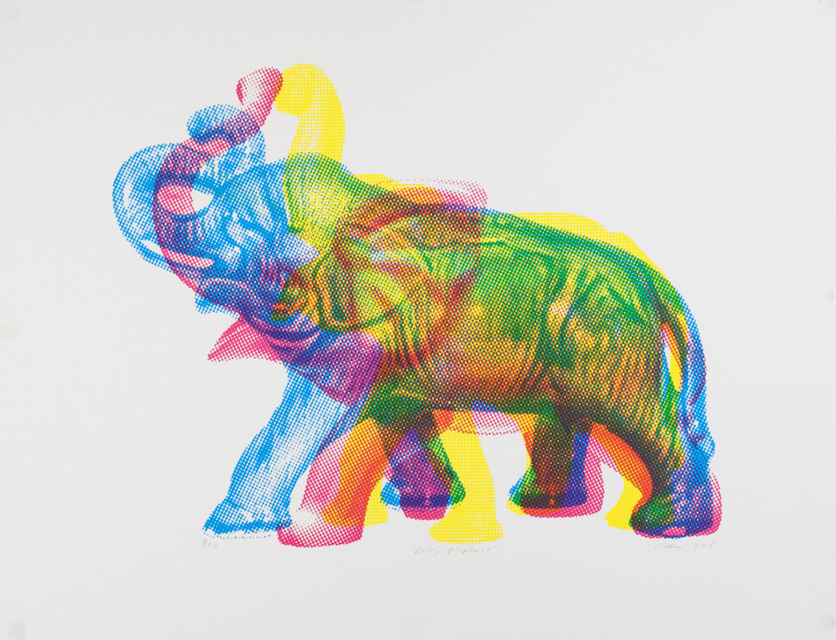 Lucky Elephant by Clovis Blackwell 