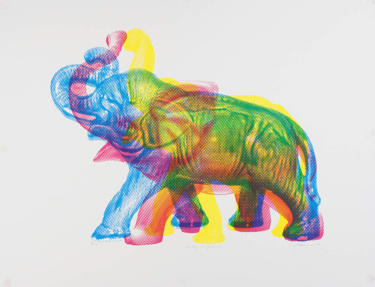 Lucky Elephant by Clovis Blackwell, Image 1.