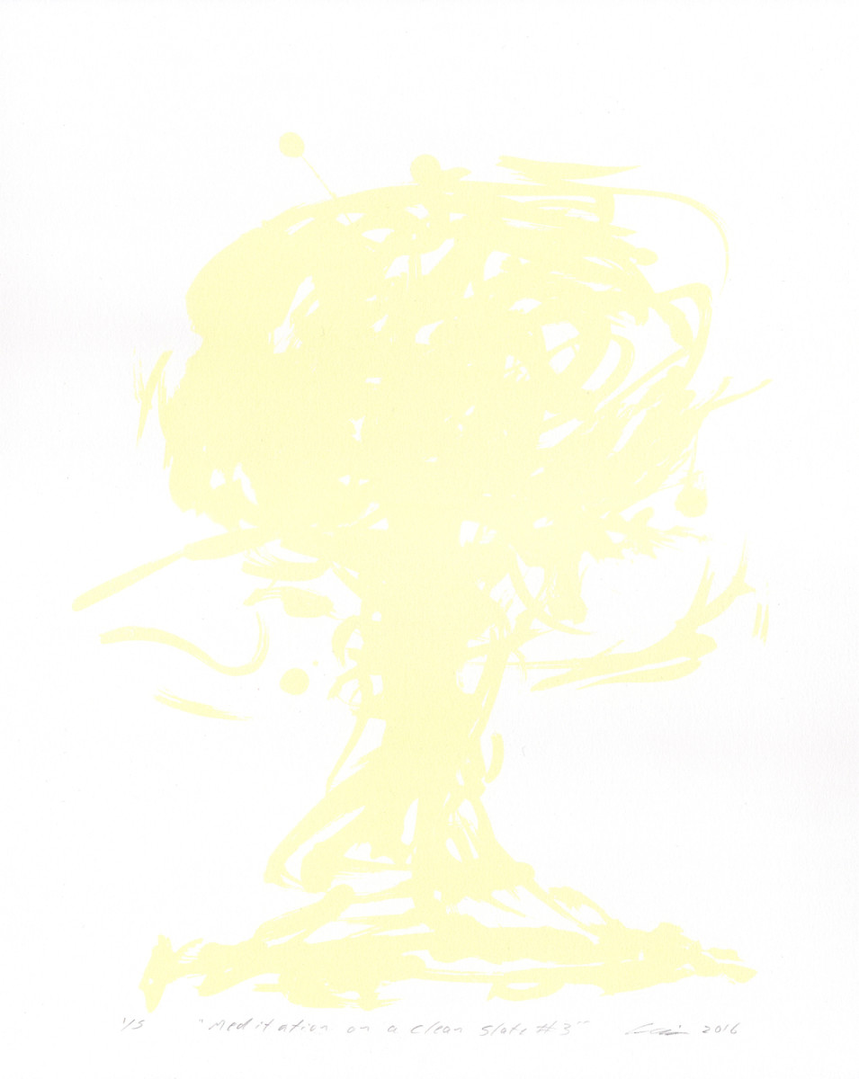 Meditation on a Clean Slate #3 by Clovis Blackwell 