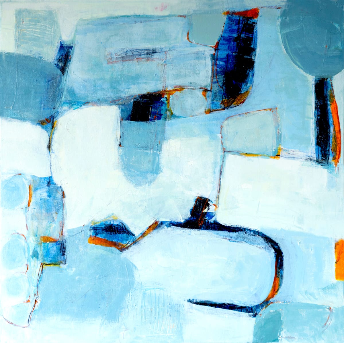 Resting in Blue #1 by Dianne Lofts-Taylor  Image: To rest in the colour blue is a serene and tranquil state of being.