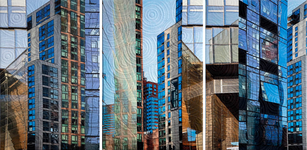 Highline Triptych by Marilyn Henrion  Image: Highline Triptych