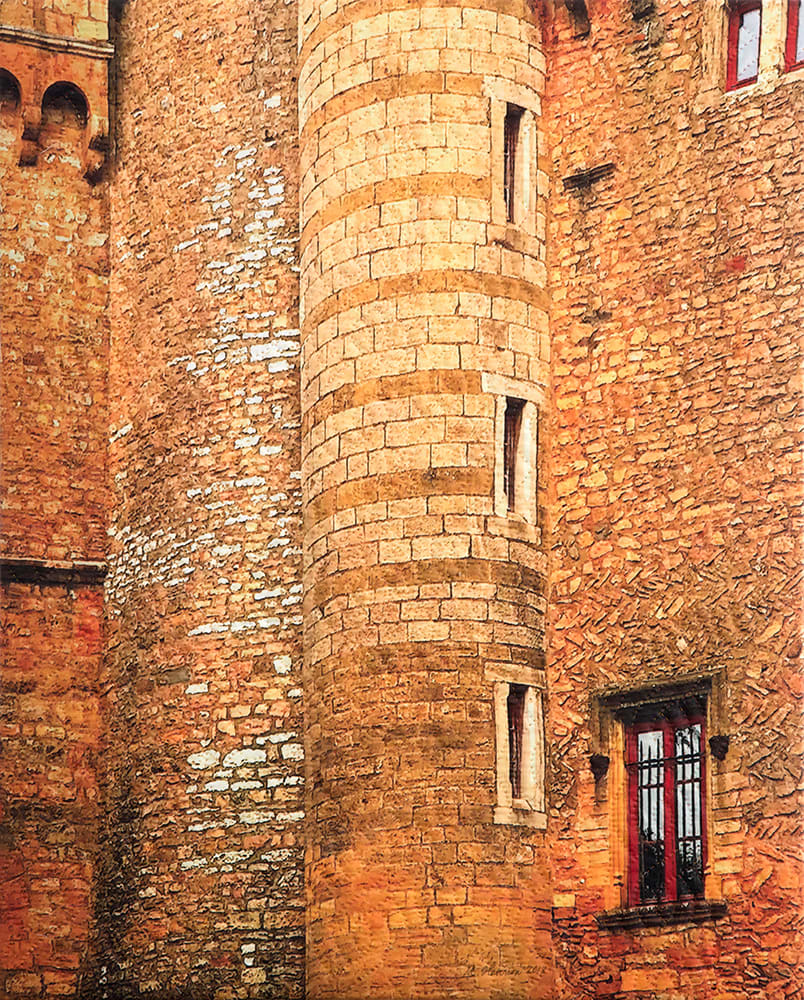Montelmas Castle, France by Marilyn Henrion  Image: Montelmas Castle