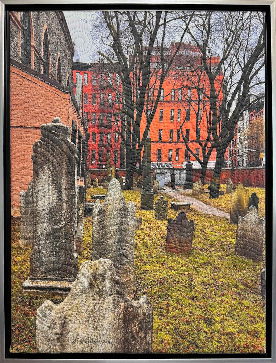 Mulberry & Prince Streets by Marilyn Henrion  Image: framed