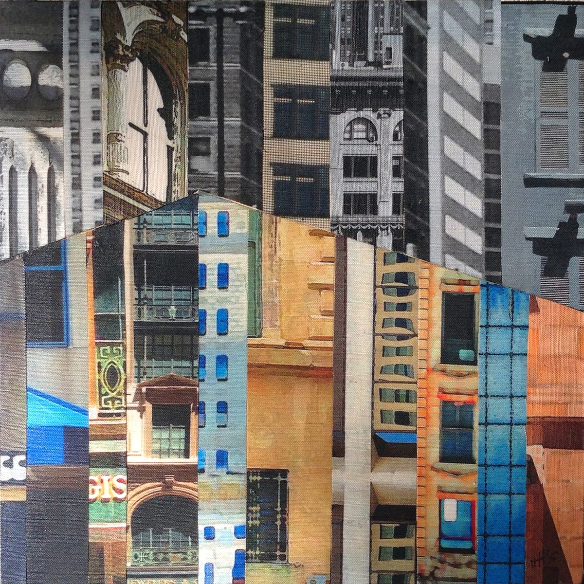 Patchwork City 15 by Marilyn Henrion, Image 1.