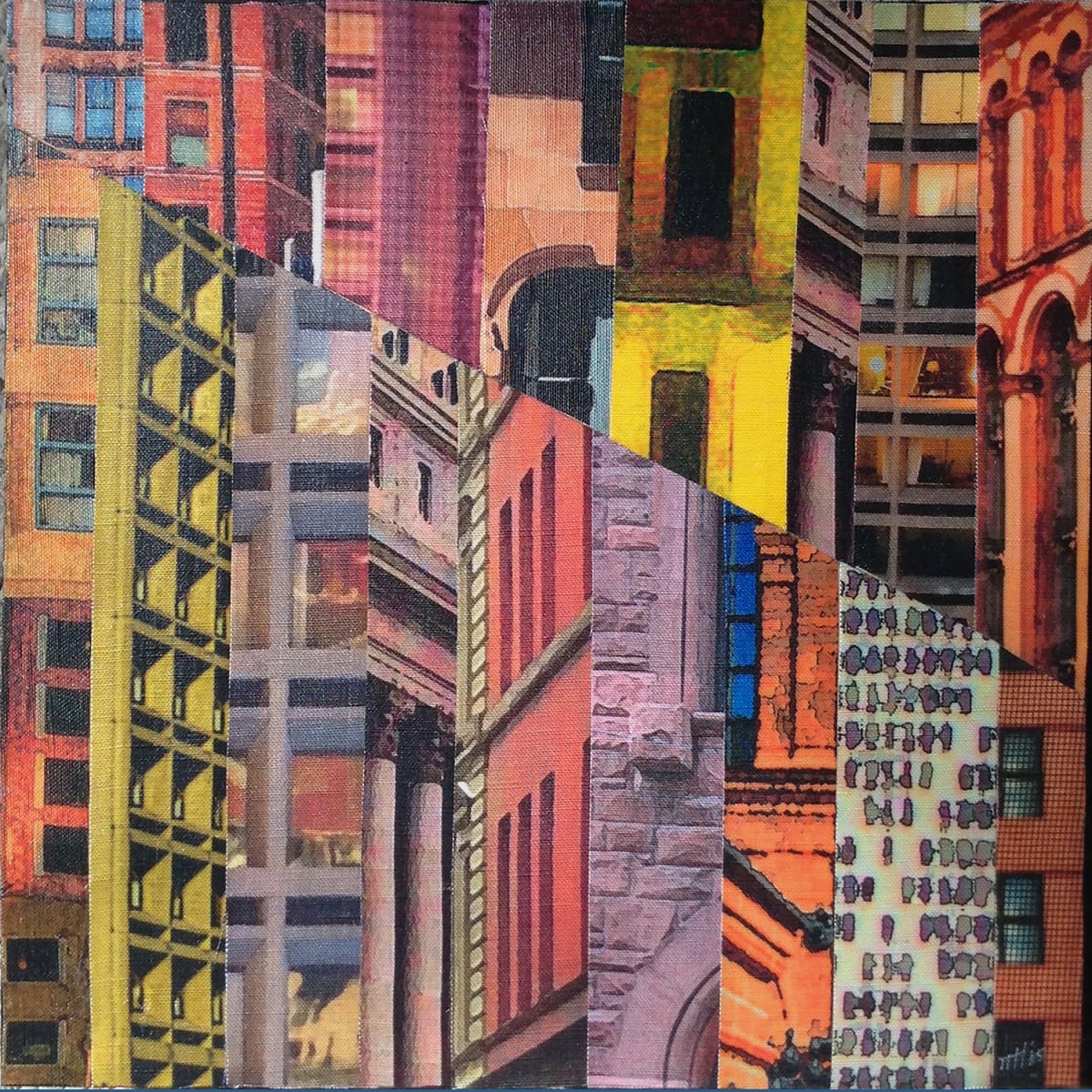 Patchwork City 16 by Marilyn Henrion  Image: Patchwork City 16