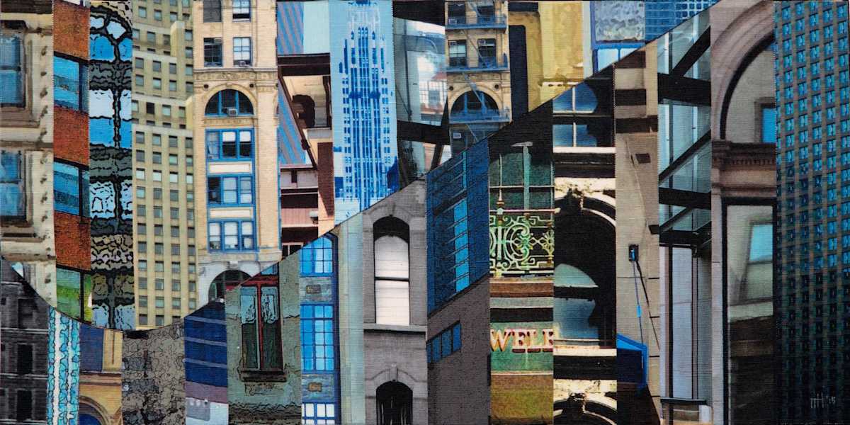 Patchwork City 17 by Marilyn Henrion, Image 2.