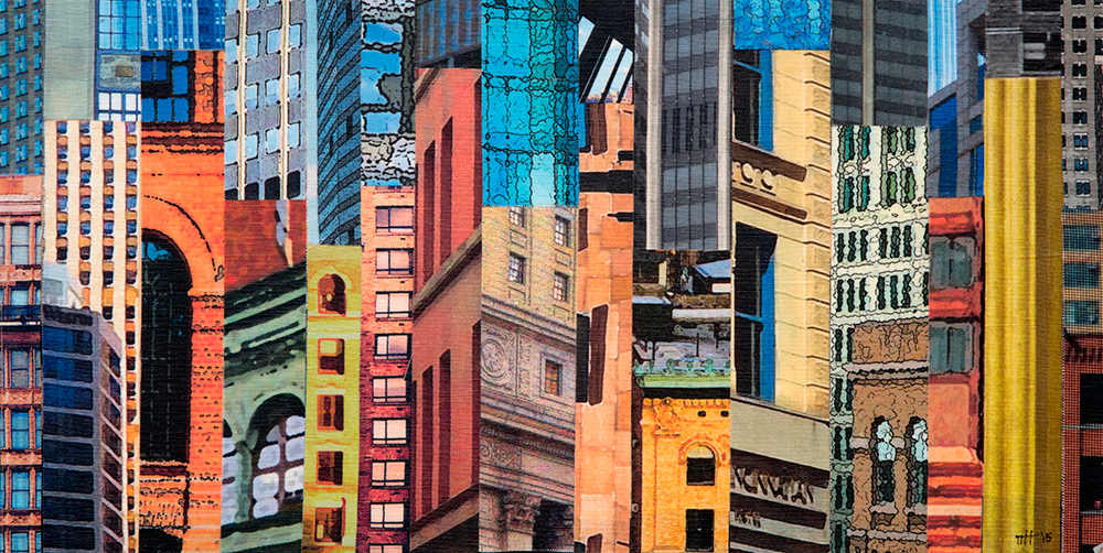 Patchwork City 20 by Marilyn Henrion, Image 2.