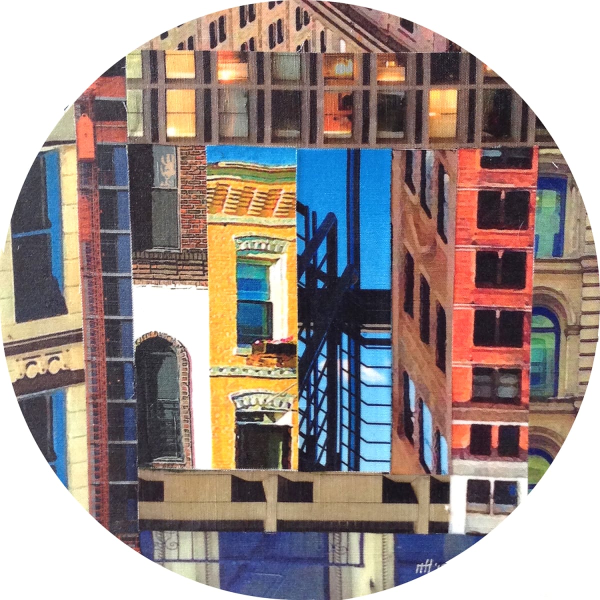 Patchwork City 22 by Marilyn Henrion, Image 1.