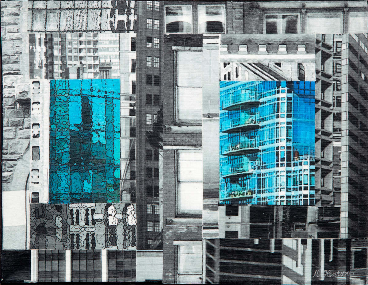 Patchwork City 24 by Marilyn Henrion, Image 1.