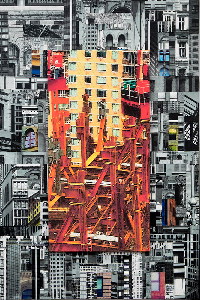 Patchwork City 27 by Marilyn Henrion  Image: Patchwork City 27