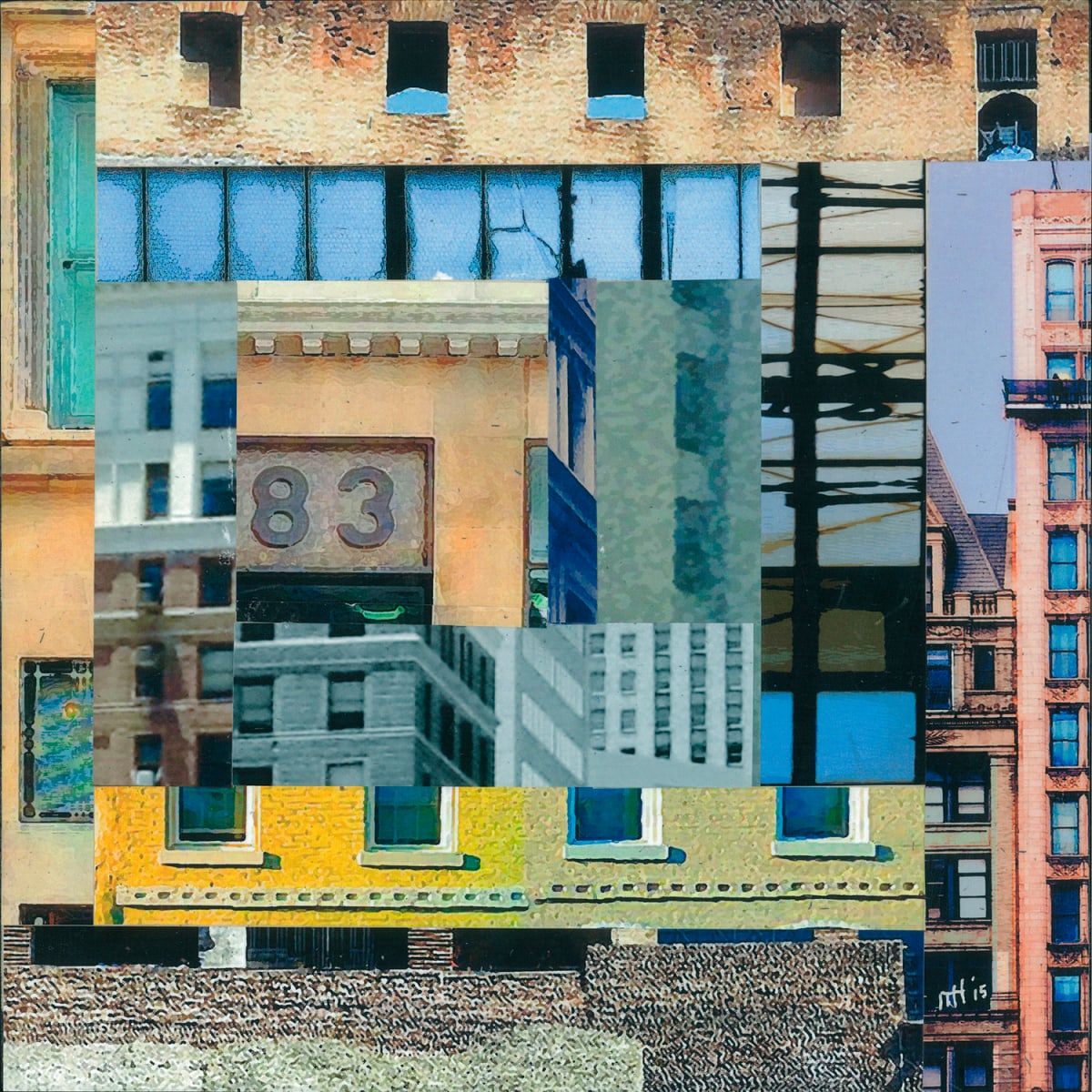 Patchwork City 5 by Marilyn Henrion, Image 1.