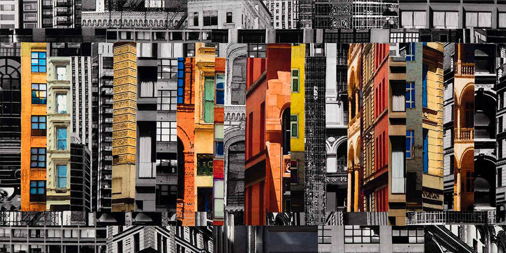 Patchwork City 61 by Marilyn Henrion, Image 1.