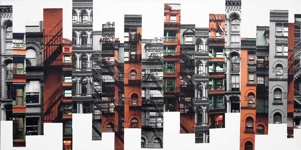 Patchwork City 68 by Marilyn Henrion, Image 2.