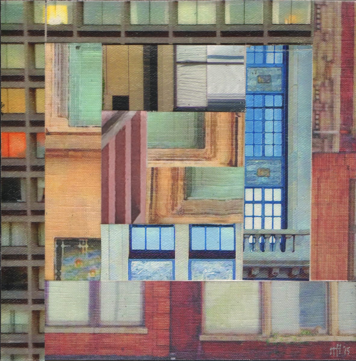 Patchwork City 7 by Marilyn Henrion  Image: Patchwork City 7