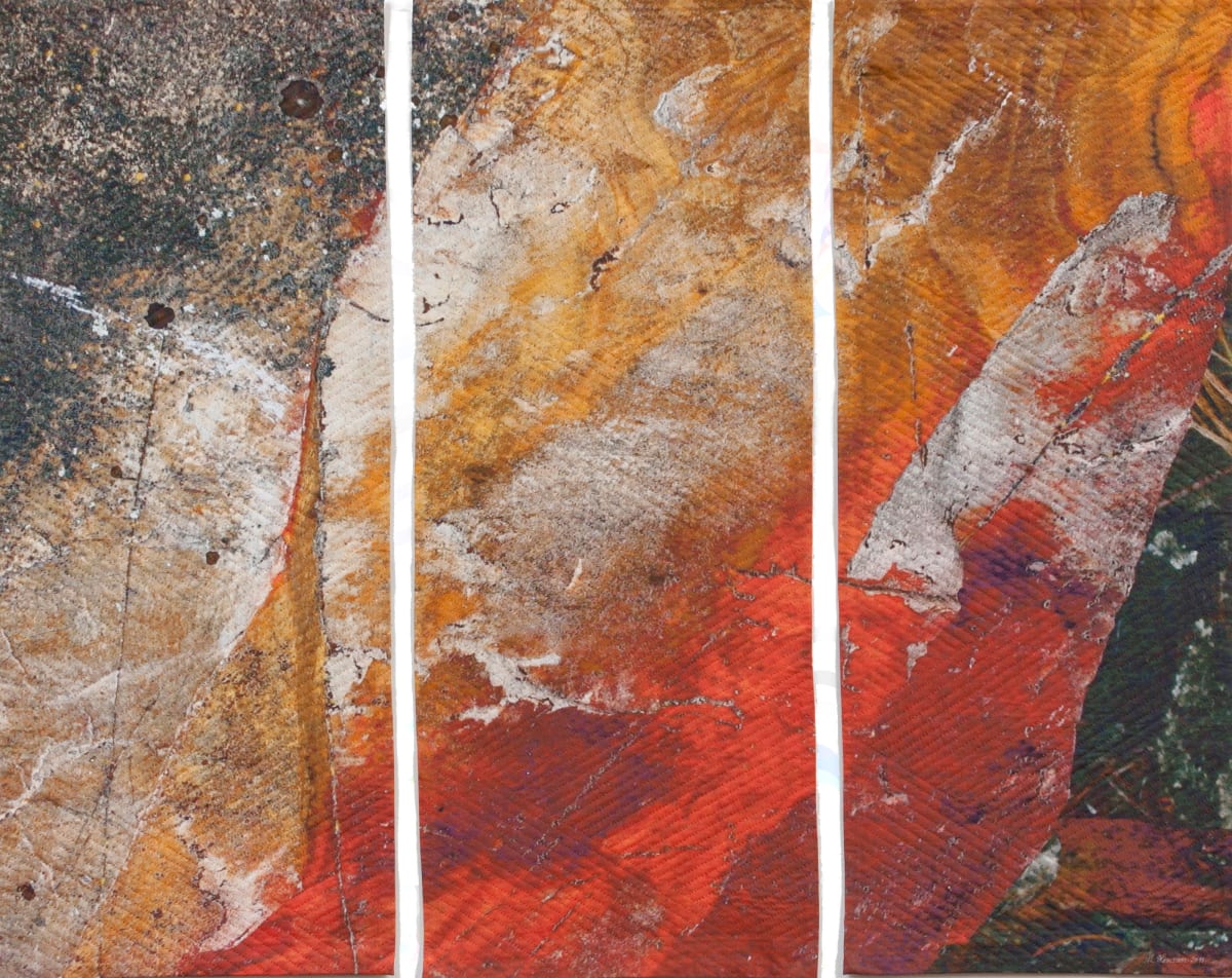Red Rock Triptych by Marilyn Henrion  Image: Red Rock Triptych