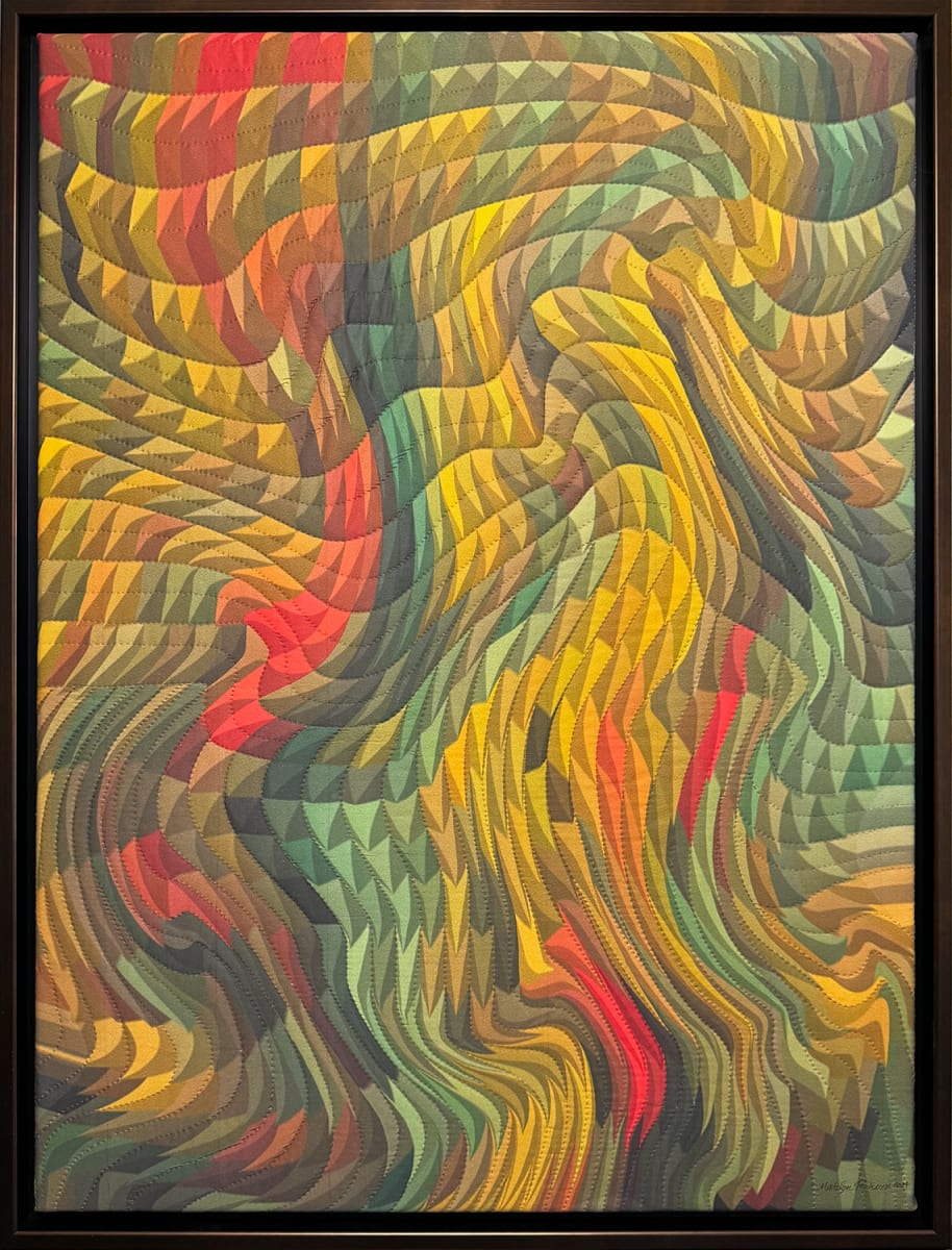 The Geometer's Hand 11 by Marilyn Henrion  Image: The Geometer's Hand 11- framed